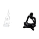 thumbnail image 5 of Figura Abstracta De Resina Con Forma De Llama De Fuego, Escultura Moderna, Artesanía Para Mesa, Sala De Estar, Estantería De Oficina, Estantería De Patio, Adorno De Regalo, 5 of 8