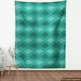 thumbnail image 4 of Abstract Upholstery Fabric by the Yard, Lace Pattern Inspired Image with Wheat Shaped Elements Art Print, Decorative Fabric for DIY and Home Accents, Dark Seafoam and Multicolor by Ambesonne, 4 of 5