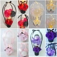 thumbnail image 5 of Balloon Rose Bouquet Luminous Balloon Rose Bouquet Birthday Party Arrangement Decoration with LED Lights, 5 of 11