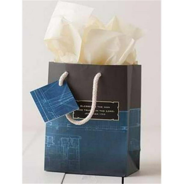Dayspring Cards 95738 Speciality - Noble Blueprint-Jeremiah 17 - Petit sac-cadeau