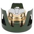 thumbnail image 2 of Mini Camping Stove, Portable High Combustion Efficiency Mini    For Outdoor Activity Black Green, 2 of 8