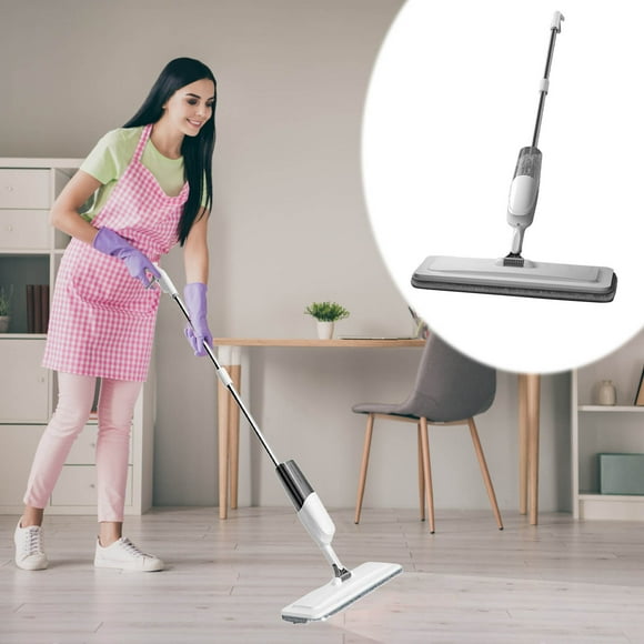 LSLJS Large Capacity Water Spray Spray Flat Mop Household New Hand Dry Wet Use Lazy Mop Home Decor Mop