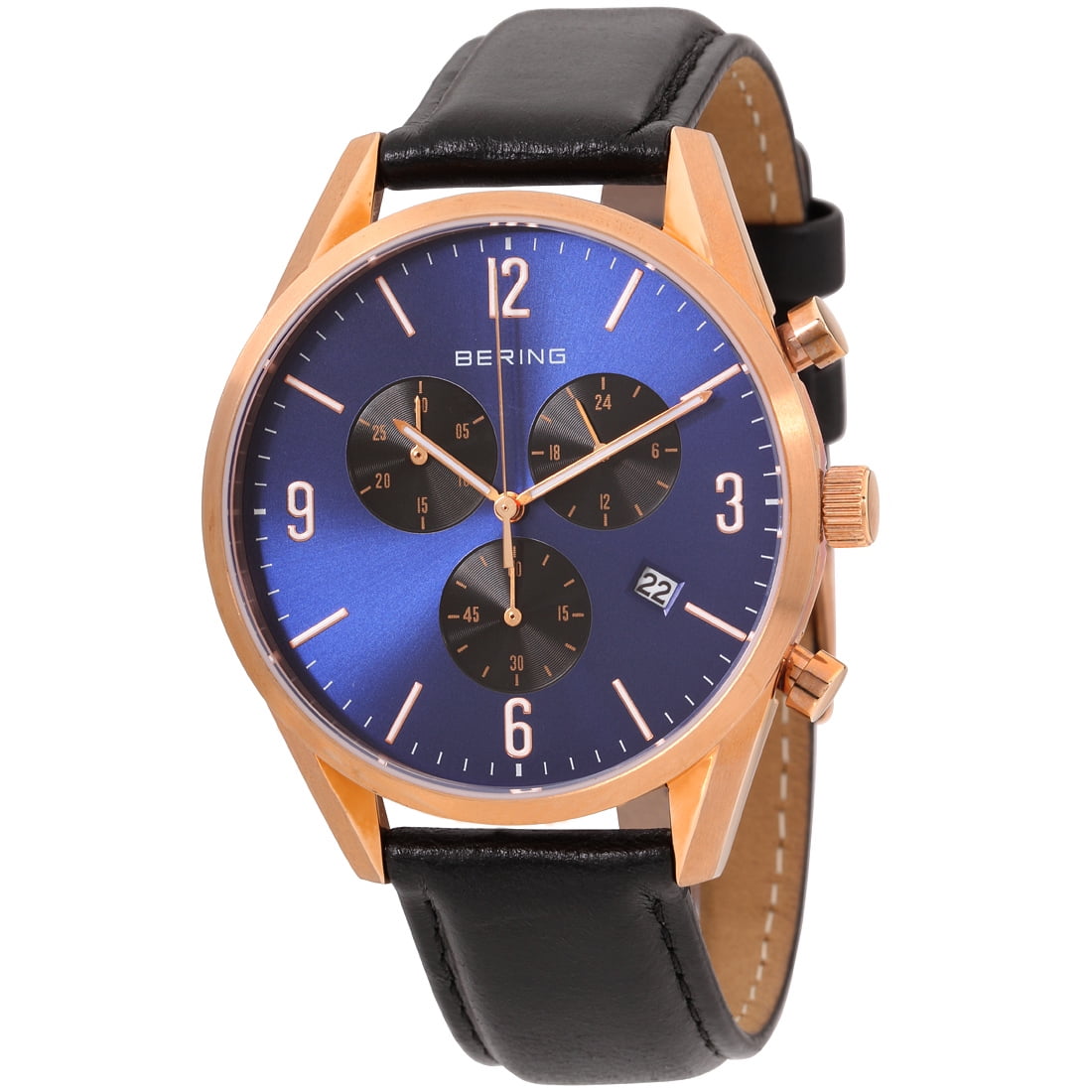 Bering Classic Quartz Movement Blue Dial Men's Watch 10542567