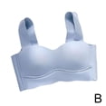 thumbnail image 1 of Sujetador tipo bustier que no deja marcas, con frunces y sección fina para pechos pequeños, 1 of 7
