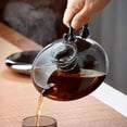 thumbnail image 7 of 20 OZ Electric Glass Teapot with Warmer,New Glass Electric Tea Kettle with Infuser, 9-Temperature 1000w Heating Ceramic Stove, TeaPot Set with Infuser for Tea & Coffee (Translucent-without Base), 7 of 7