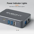 thumbnail image 4 of SVBONY SV241 Astronomy Telescope Power Adapter, Micro DC USB HUB Box, High-Speed Output and Type-C Interface, Compatibility with Various Power Source, 4 of 9
