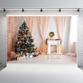 thumbnail image 1 of Fondos de fotografía de Navidad, impresión portátil, estilo navideño, plegable para juegos y actividades de fiesta, decoración del hogar, 1 of 4