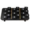 Yucurem One-key Guitar Trainer with 18 Buttons Folk Guitar Learning System Guitar Essential (A)