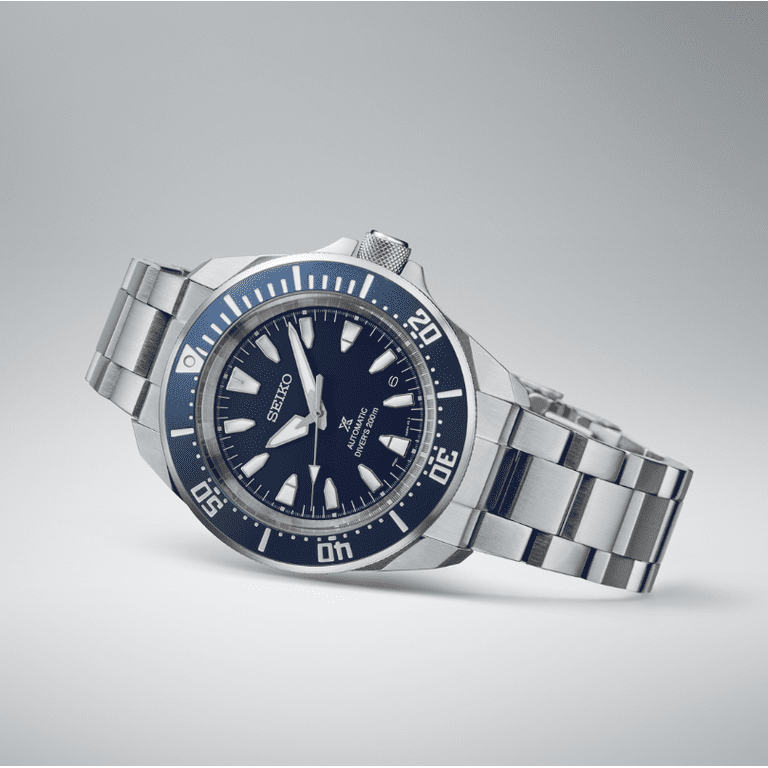 Seiko Prospex Sea Samurai Diver Blue Dial Stainless Steel Watch