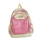 thumbnail image 3 of Mochila de moda con bolsillo transparente de nailon para viajes escolares y universitarios. Amarillo, 3 of 9