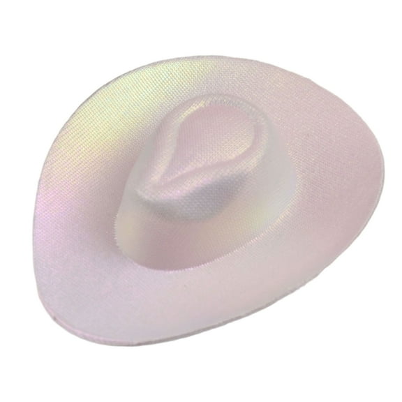 Tiny Cowboy Hat Ornament Miniature Western Hat Embellishments For Costume And Holiday Decoration Sewing Accessories