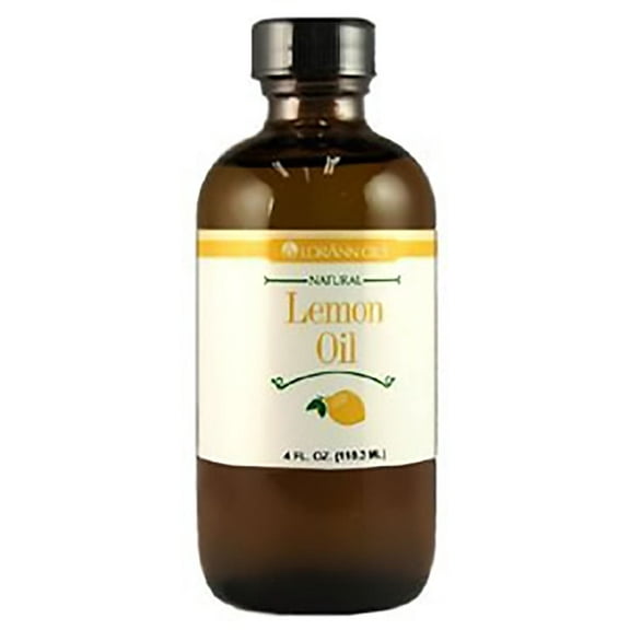LorAnn Lemon Oil Natural Super Strength Flavor and Essential Oil 4 oz