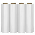 thumbnail image 4 of imerelez Heavy Duty Stretch Wrap Film 18 Inch Wide 80 Gauge 4 Rolls Pallet Wrap Hand Shrink Wrap for Moving, Packing, and Pallet Furniture, 4 of 6