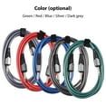 thumbnail image 3 of Riwcyla 1/4 Inch Audio Instrument Cable 10ft Noise Reduction Dual Straight Interface 6.35mm Mono Waterproof Guitar Cable Compression Resistant Professional Audio Interconnect Cord for Electric Guita, 3 of 6