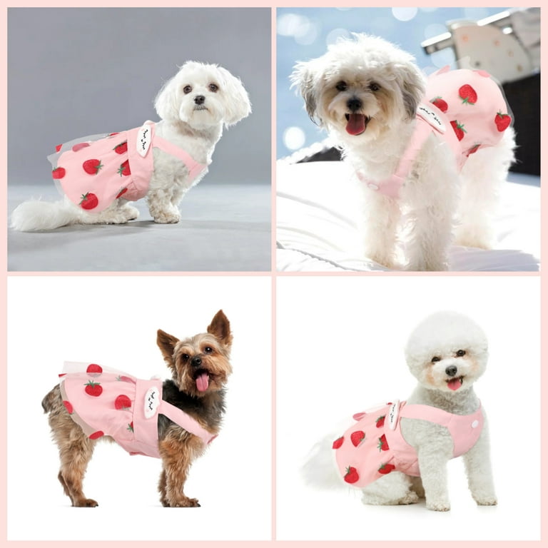 Pet Costume Dress Clothes Apparel for Cats Only Lace Decortaions Outfits  Clothing for Girl Femals Small Dogs Cat Outfits Dress for Cats Only Females