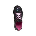 thumbnail image 6 of Nanette Lepore Little Kids Girls Canvas Sneakers, Black Multi, Size: 12, 6 of 7