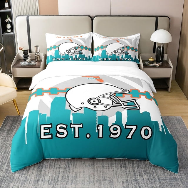 Fútbol 100% Algodón Funda Nórdica Twin Niños Fútbol Ropa de Cama Set Niños Edredón