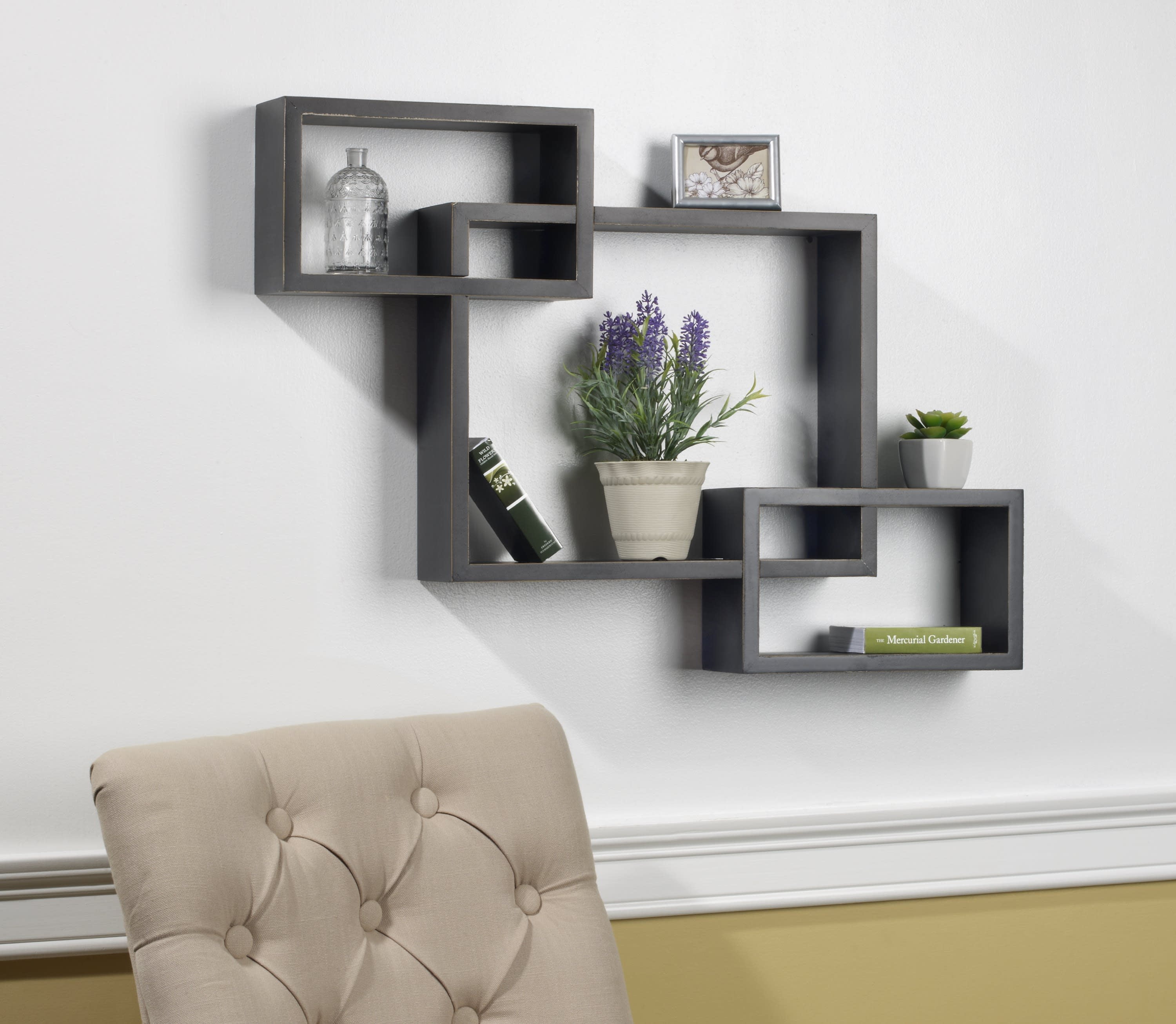 Minimalist Images Floating Shelves for Modern Garage