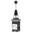 thumbnail image 1 of HUGFEGWE Joystick Switch 4 Position, XD2 PA22 Joystick Controllers 4 Position Return Spring Return Switch Rotary Switches Joy Stick, ToggleSwitch CJB91-76641, 1 of 9