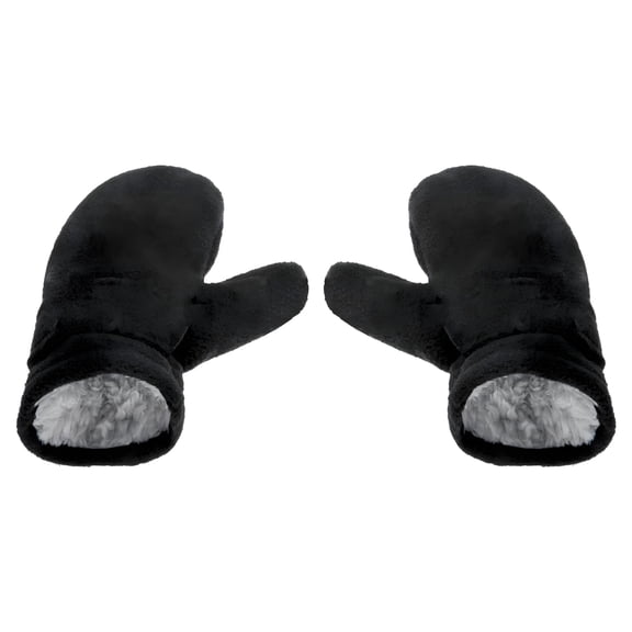 TELOLY Autumn Winter Toddler Magic Tape Warm Mitten Baby Boys Girls Faux Fleece Gloves Baby Winter Gloves