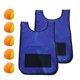 thumbnail image 2 of Sonducket Dodgeball Sticky Vest Outdoor Throwing Ball and Playing Vest Kit Niños Juego de Pelota Accesorio, Azul Billar azul, 2 of 6