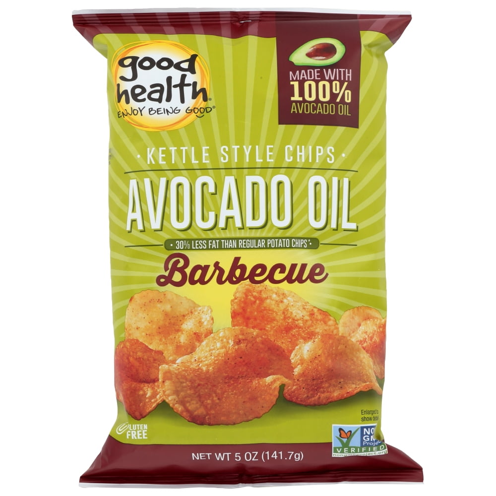 Good Health Avocado Oil Barbecue Kettle Style Potato Chips 5 oz