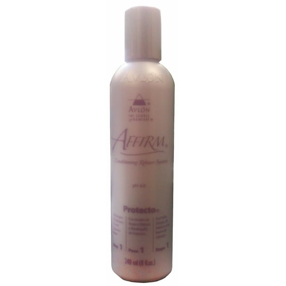 Size : 8 oz , Avlon Affirm Protecto Hair - Pack of 3 w/ Sleekshop Teasing Comb