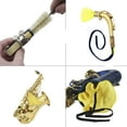 thumbnail image 6 of Saxophone Sax Cleaning Care Kit 3pcs Cleaning Cloth + Mouthpiece Brush Musical Instrument Maintenance Tool, 6 of 7