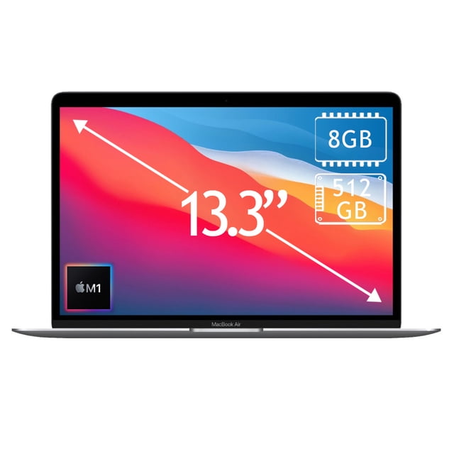 Laptop Macbook Air 13" M1 8GB 512GB Gris Reacondicionado