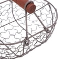 thumbnail image 3 of ELAYARD Storage Basket Metal Wire Egg Basket Kitchen Storage for Fresh Eggs & Fruits 7.09X4.72X4.72in(1 pc), 3 of 10