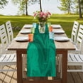 thumbnail image 4 of Table Runners 72 Inches Long Dress Scarves, Green Marble Farmhouse Kitchen Table Runner, Coffee Tablerunners, Modern Farmhouse Gradient Abstract Fluid Art 18x72 Inch, 4 of 9