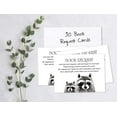thumbnail image 4 of Inkdotpot 30Jungle Animals Gender Neutral Baby Shower Book Request Cards Bring A Book Instead Of A Card Baby Shower Invitations Inserts Games, 4 of 6