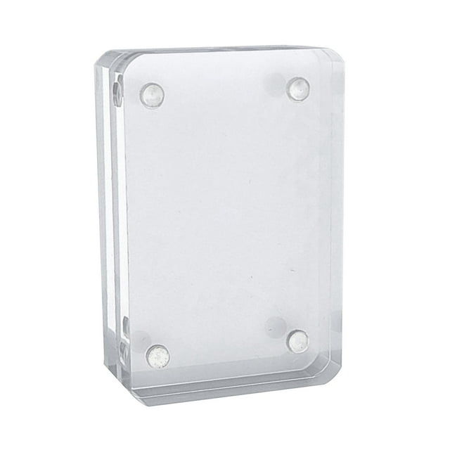 Tarjeta Acrílica Magnética Ladrillo Transparente Peque?os Portatarjetas Para Horario Sunnimix Ladrillo de cartas