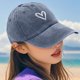 thumbnail image 5 of Gorra de béisbol para mujer con bordado de corazón: gorra de moda para niñas para deportes al aire libre,ajustable,bonita y casual, 5 of 6