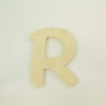 thumbnail image 4 of Package of 1, 12 Inch X 3/4" Thickness Baltic Birch Wood Letter R in The Waltograph Font, Thick for Art & Children Craft Project, Made in USA, 4 of 4