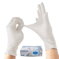 thumbnail image 1 of Guantes de Latex Mediano 100pz CleandGuard Latex, 1 of 8