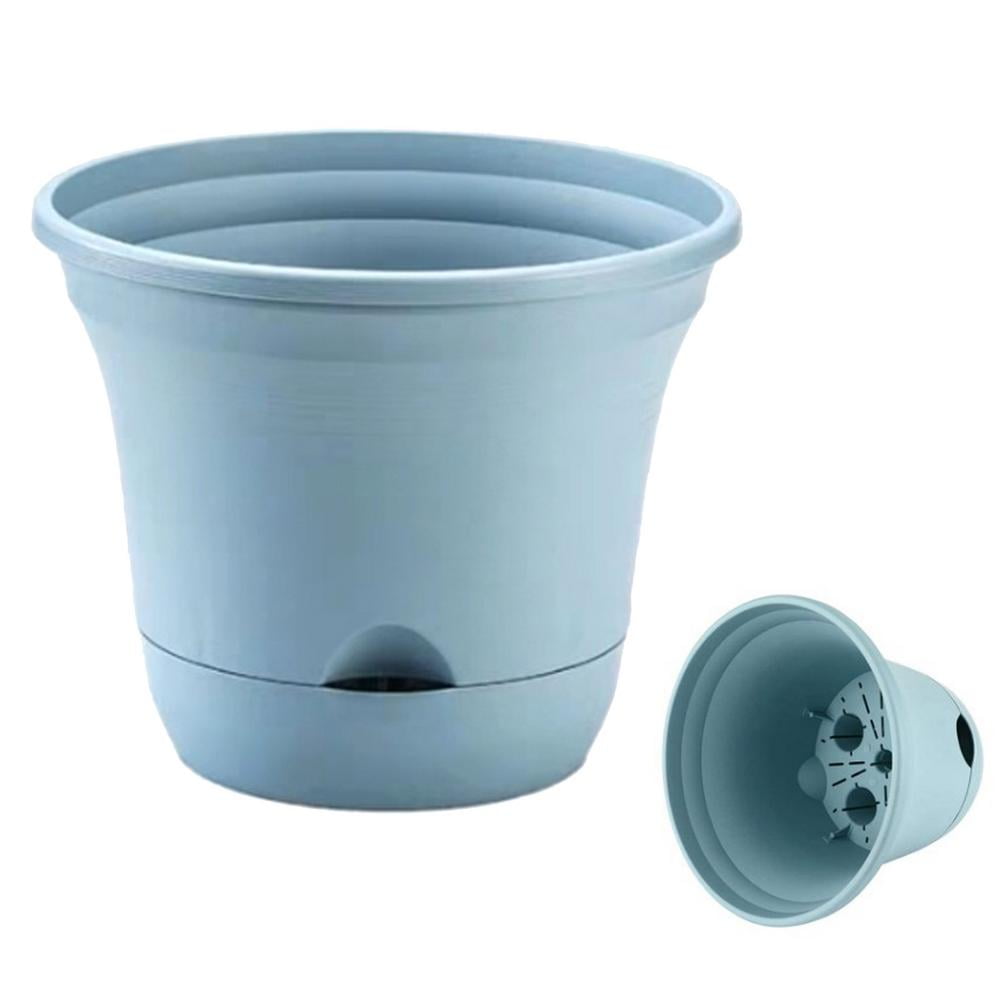 Famure Self Watering Planters Resin Drinking Planters Long-Term Water  Storage Plant Pot with Deep Reservoir Planter Pot for House Plants Flowers  Herbs Home Decoration accepted - Walmart.com