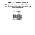 thumbnail image 3 of Zoomtoner Compatible with Canon CLC700 Set Laser Toner Cartridge - Regular Yield - Cyan Magenta Yellow Black, 3 of 4