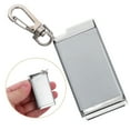 thumbnail image 2 of Mini Portable Ashtray with Lid and Keyring, Windproof Metal Ash Holder for Smokers, Lightweight Travel and Outdoor Accessory, 2 of 7