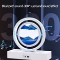thumbnail image 4 of Lamp with Table,Decorative Night Lights Bluetooth Audio Quicksand Painting Mood Table Lamp Night Light Sleeping Lamp Decorative Gift Quicksand Ornaments Internet Popularity Table Lamp, 4 of 6