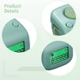 thumbnail image 3 of Contador Clicker Electrónico con 6 Canales, Pantalla LCD, Material para PC, Contador de Cuentas Portátil para Múltiples Usos, Registros de Hasta 999999, Ideal para Deportes, Eventos y Gestión de Inven, 3 of 5