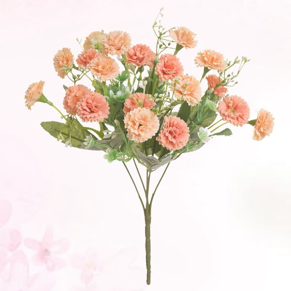 SWETRACE Light Brown Simulation Flower for Party Realistic Silk Cloth and Plastic for Decoration