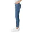 thumbnail image 3 of WallFlower Women's Flirty Curvy Skinny High-Rise Insta Stretch Juniors Jeans (Standard and Plus), 3 of 5