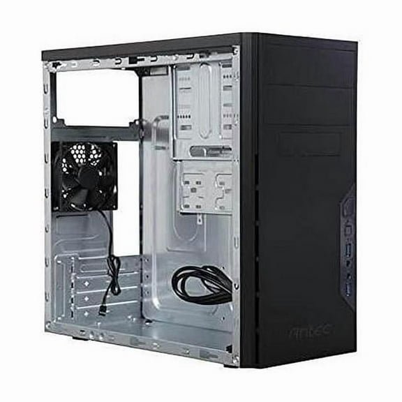 VSK3000E-U3-US Value Solution 2 1 2 Bays USB3.0 HD Audio mATX Tower, Black