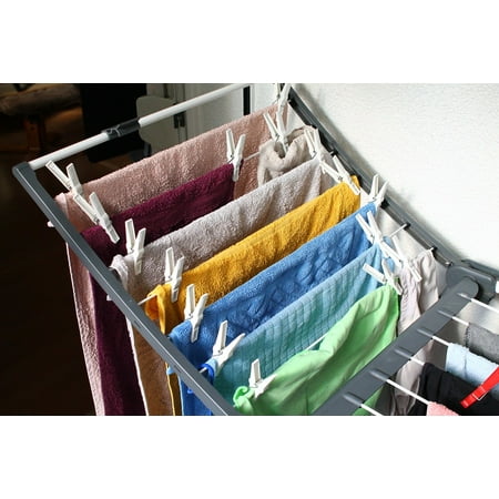 Home Comforts Laminated Poster Laundry Clothes Drying Rack Hang Laundry Dry Budget Poster Print 24 x (Best Way To Hang Posters)