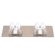 thumbnail image 1 of Soporte para escobas, organizador montado en la pared, estante para herramientas de almacenamiento para fregonas y escobas, 2 paquetes, blanco NikouMX  Muebles, 1 of 8