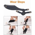 thumbnail image 5 of AFO Foot Drop Brace for Walking with Shoes, Drop Foot Brace Soft Night Splint for for Sleeping, Adjustable Foot Support (Left), 5 of 6