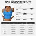 thumbnail image 6 of Lsque Colorful Snake Printed Women'S Sports Bra, Compression, Moisture Wicking, High-Impact Sports Bra For Women,Supportive sports bra-Medium, 6 of 9