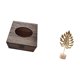 thumbnail image 5 of Estuche de pañuelos de escritorio,Caja de pañuelos faciales de madera estilo retro,Escultura de hoja,Estatua de hoja de metal,escultura de hoja,decoración para el hogar,Figura artística de, 5 of 8