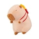thumbnail image 5 of Peluche de capibara de 40 cm, novedoso, para decoración del hogar, regalo para adultos papas fritas, 5 of 9